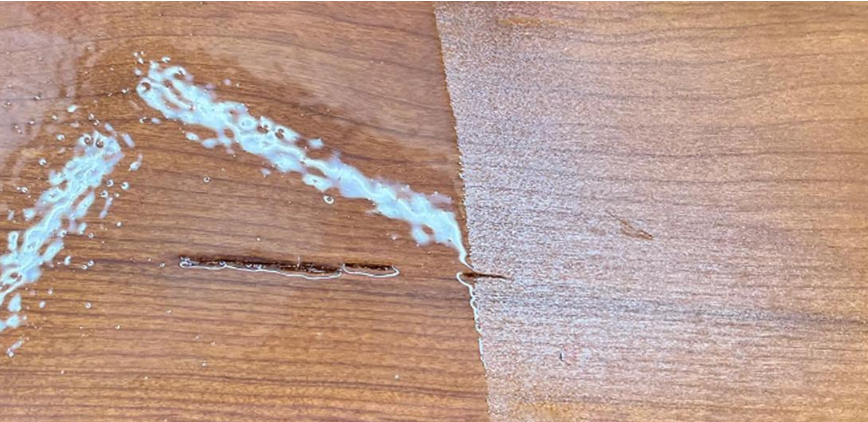 噴霧整理問(wèn)題：噴霧層起泡